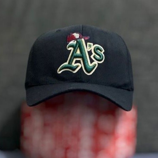 Topi MLB Oakland Athletics As Black Flexfit Original Vintage Second - Size S M