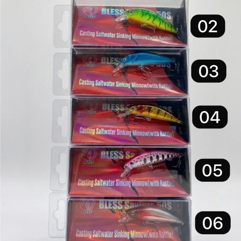 UMPAN PANCING BLESS SAVIORS KING OF LURE 50S