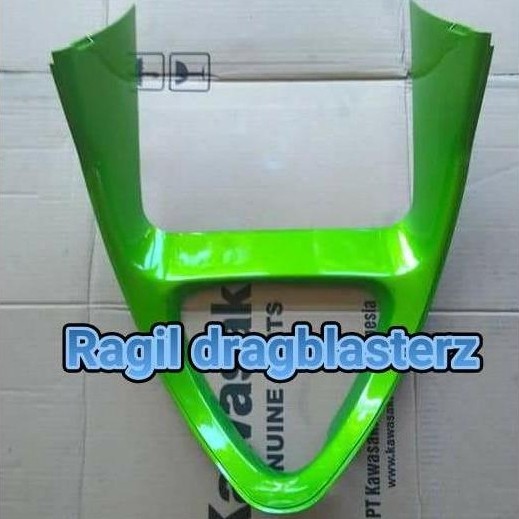 Vgrill ninja rr old fairing tengah ninja rr old hijau metalik orinal