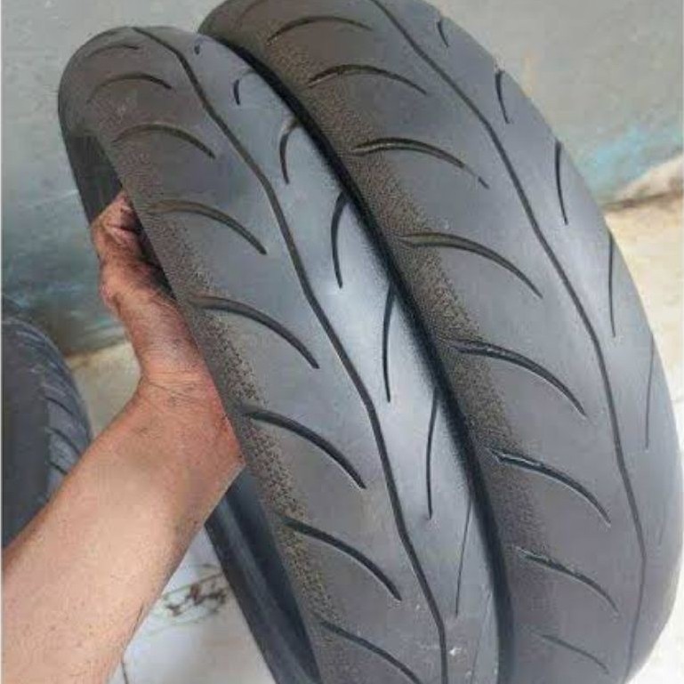 Ban motor metik ring 14 seken copotan murah tubles tebal
