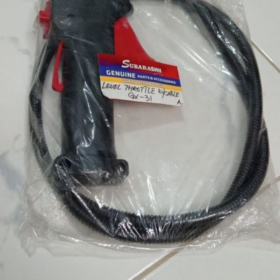 Throttle lever stang handel gas Gx 31 35 BG328 komplit kabel gagang mesin potong rumput 2 tak, 4tak