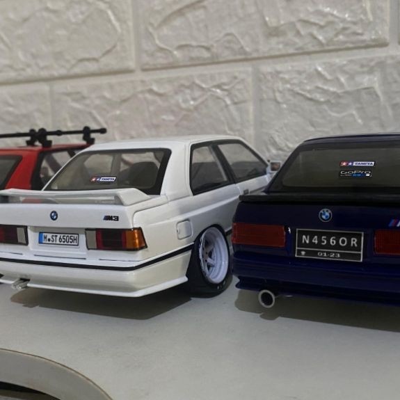 diecast bmw e30 skala 24 custom ceper