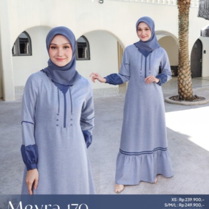 New Arrival Gamis Seply Meyra 170 Citadel Blue