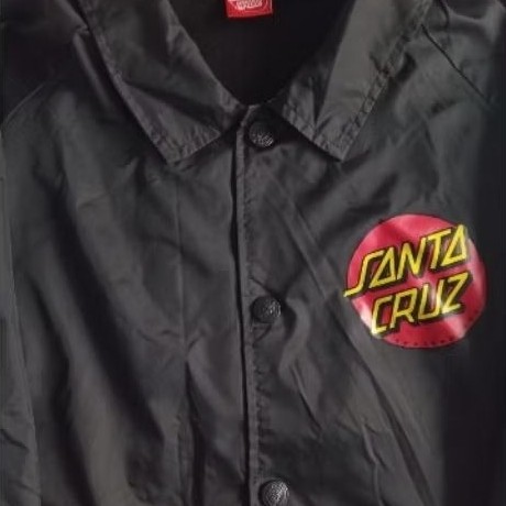 Coach Jacket Santa Cruz Skateboard