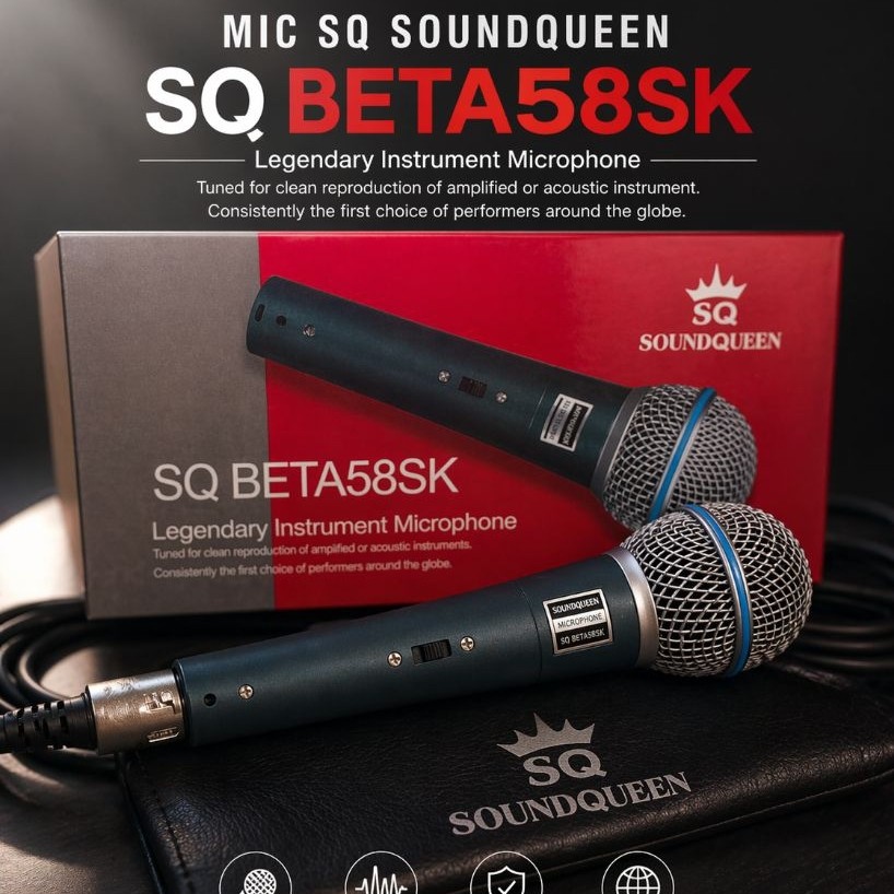 mic SQ SOUNDQUEEN SQ BETA 58SK
