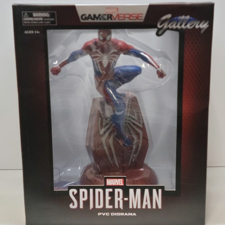 Diamond Select Toys Gallery Diorama Statue Spiderman PS4