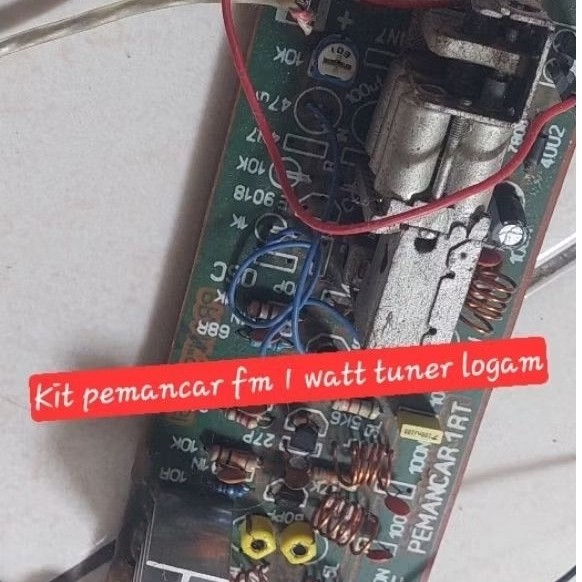 kit pemancar fm 1w c1970 bagus tuner logam