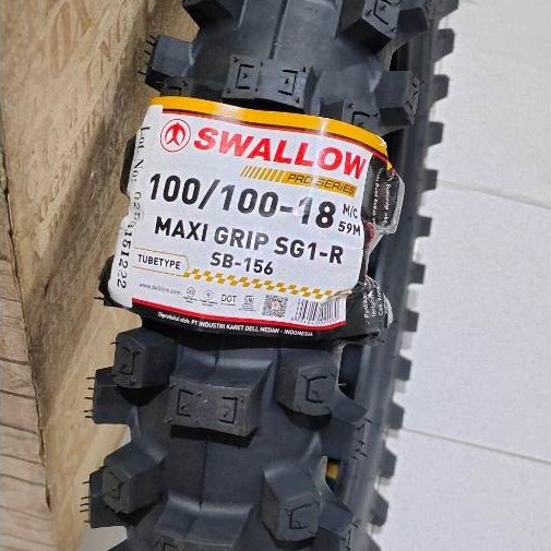 Swallow Ban Luar Motor Trail 18-100/100 Maxi Grip Original