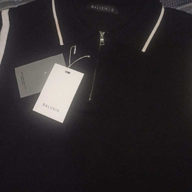 Polo Balvein Saint Laurent Black S