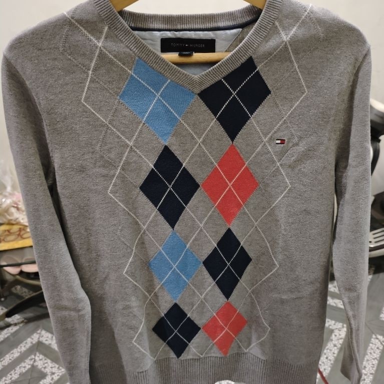 Sweater Rajut Tommy Hilfiger Ori L49XP63