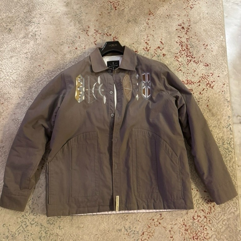 Mankind Embroidery Jacket Brown