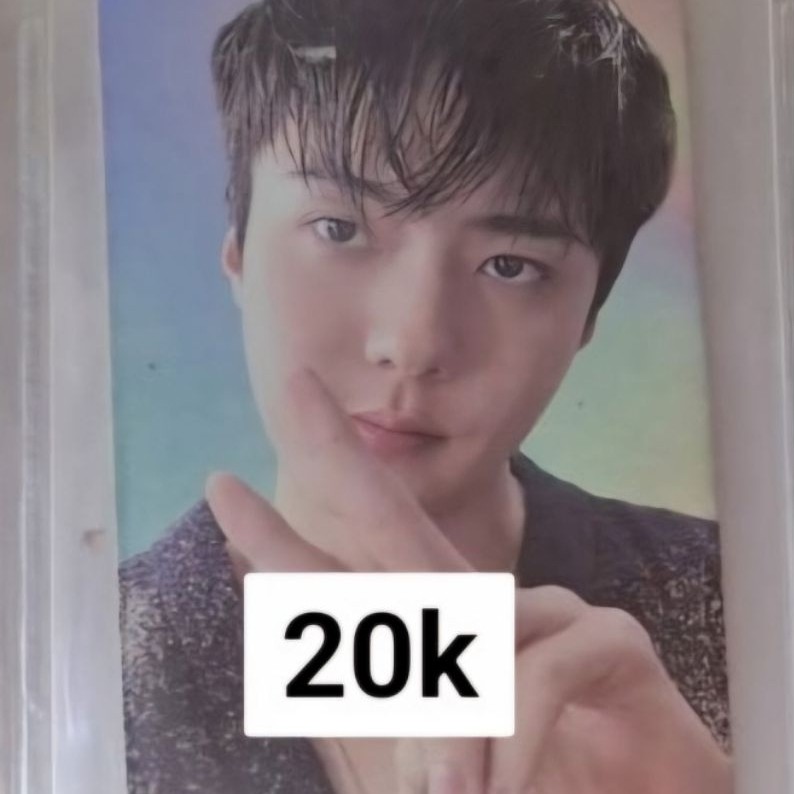 Photocard PC EXO Sehun Spotlight Sense Magazine