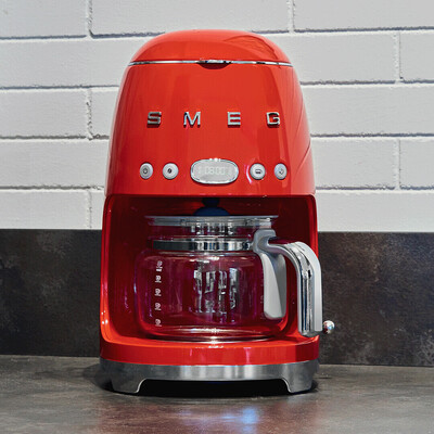 SMEG DCF02 Drip Coffee Machine Retro Style - SMEG Mesin Kopi Manual Brew