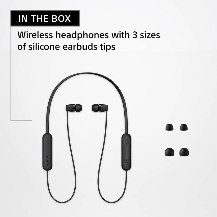 SONY WI-C100 / WI C100 / WIC100 Wireless In-ear Sport Earphone Headphones - TWS SONY IN EAR WI-C100 