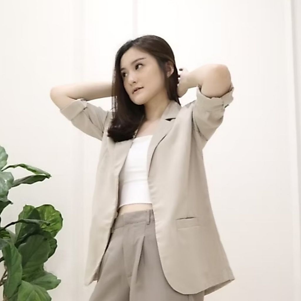 Preloved Blazer MSMO Beige