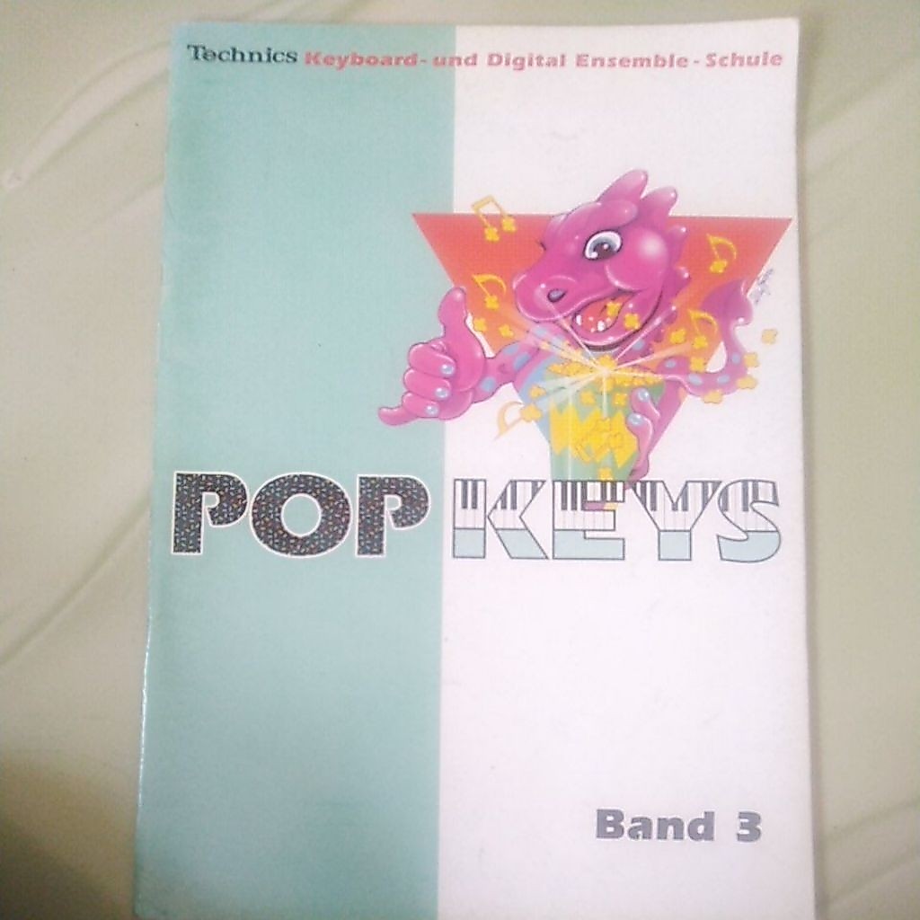 Buku Musik - Pop Keys Band 3