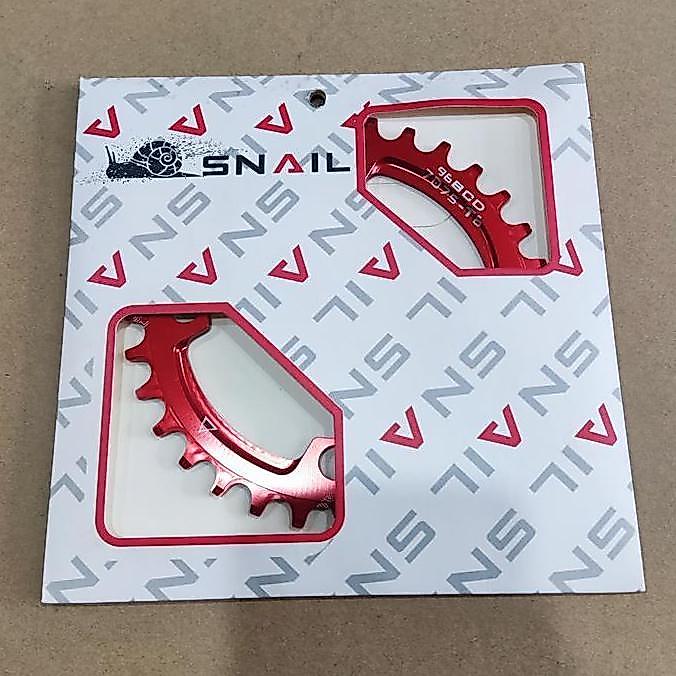 SNAIL 7075-T6 1x11-Speed BCD 96 Chainring For Shimano Deore XT M6000 M8000 Cranks