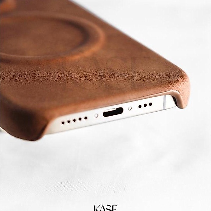Premium Ardent Full Woven - Hardcase Motif Kulit Beludru Magsafe Case Sleek Design Iphone 13 14 15