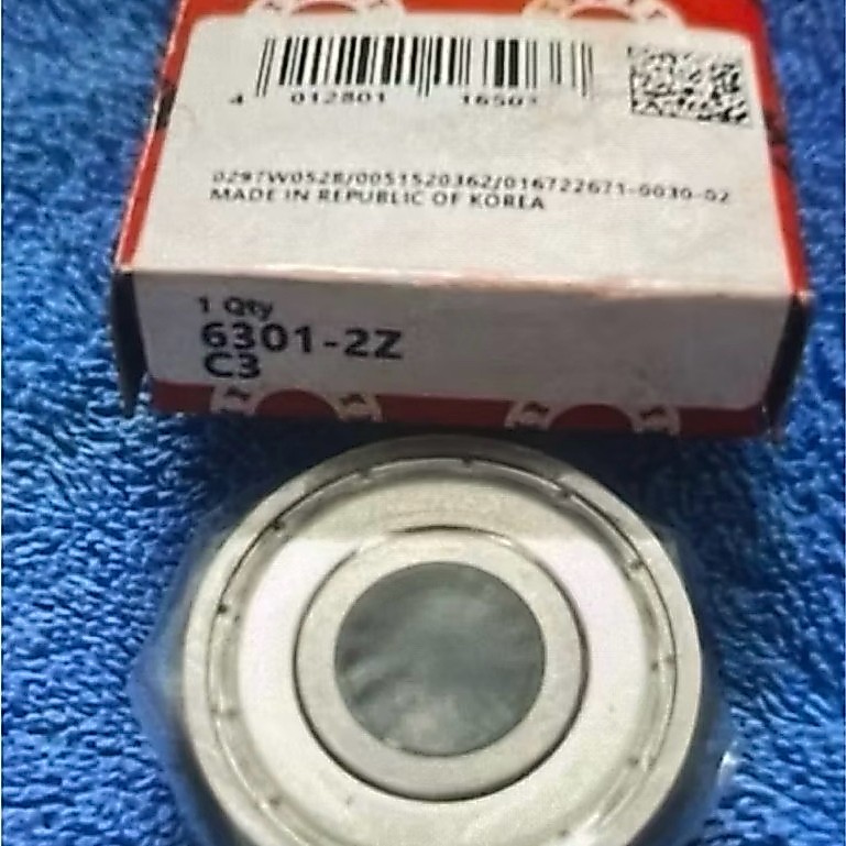 Bearing 6301 ZZ / 6301 ZZ FAG (minimal pembelian 10pc)