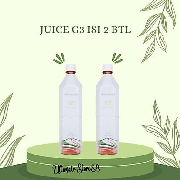 JUICE G3 ISI 2 BTL ED 05/2027 JUS SEGAR ANTIOKSIDAN