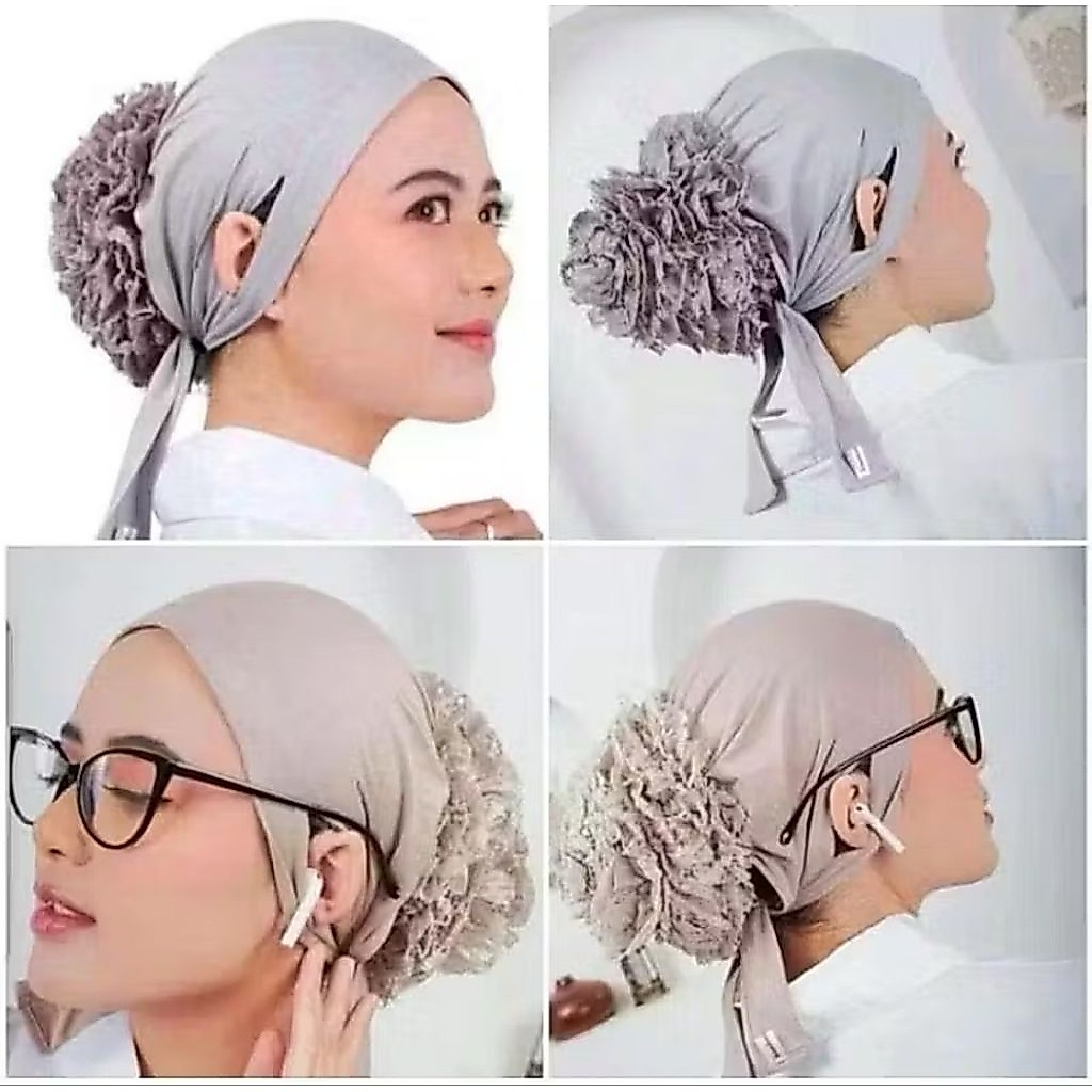 ciput turky anti budek,iner turky telinga,daleman hijab anti budek