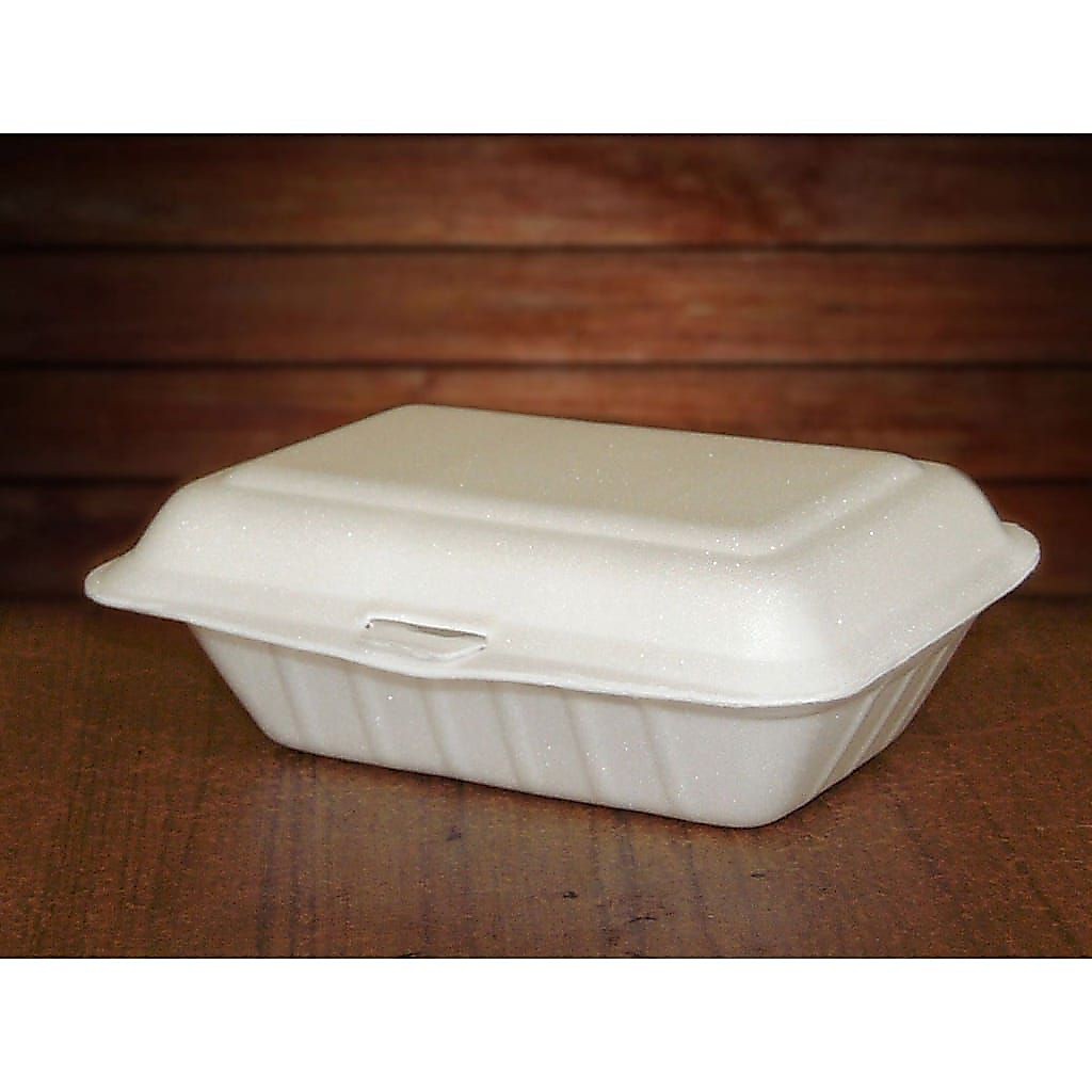 Kotak Makan Styrofoam Pangsit / Styrofoam Bubur / Srtyrofoam Nasi Goreng Polos