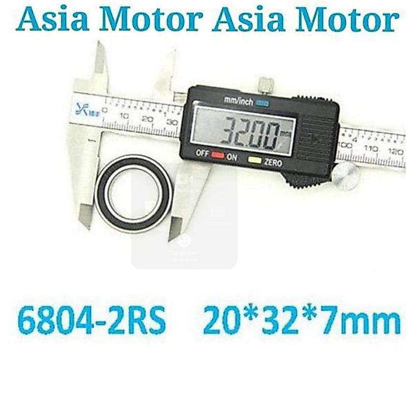 Bearing Laher Kopling Honda Karisma Bering Laker Klaker Klaher Kopling Kharisma 6804 2RS ASB