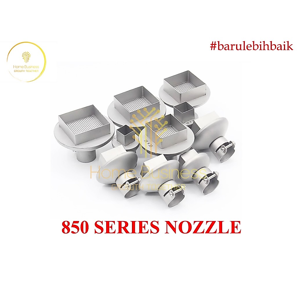 Nozzle Nozle Corong Mata Blower 850 858 852D Kotak Set Mata Solder Uap Hot Air Rework SMD BGA