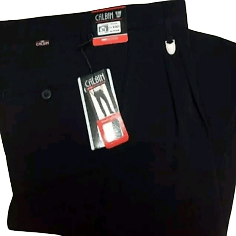 celana panjang pria merk calbin original warna Hitam