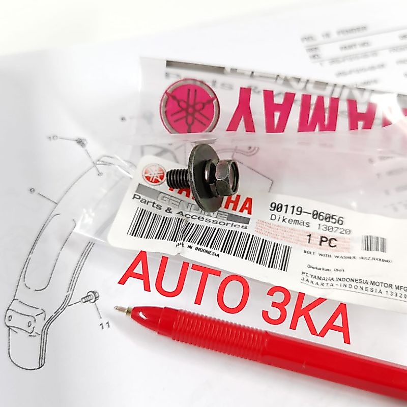 BAUT SPAKBOR TENGAH KOLONG RXKING RXS RX KING ORI ORIGINAL 90119-06056