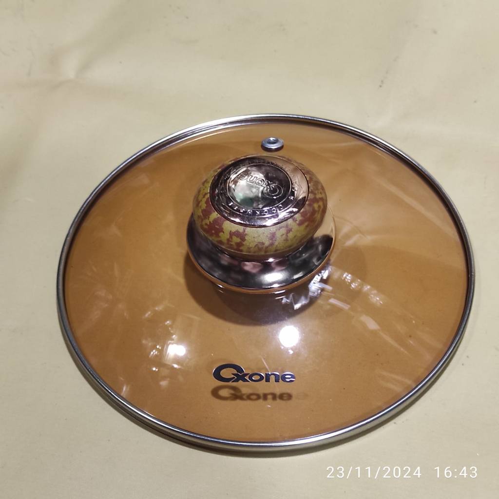 TUTUP KACA OXONE OX933 PANCI WAJAN PENGGORENGAN PANCI SUSU STAINLESS ORIGINAL