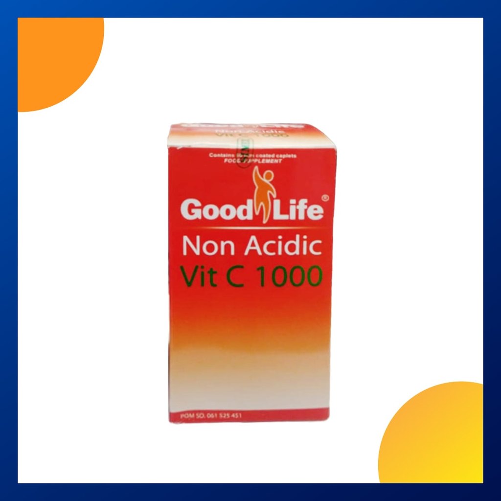 Good Life Non Acidic Vit C 1000 Botol 60 Kaplet
