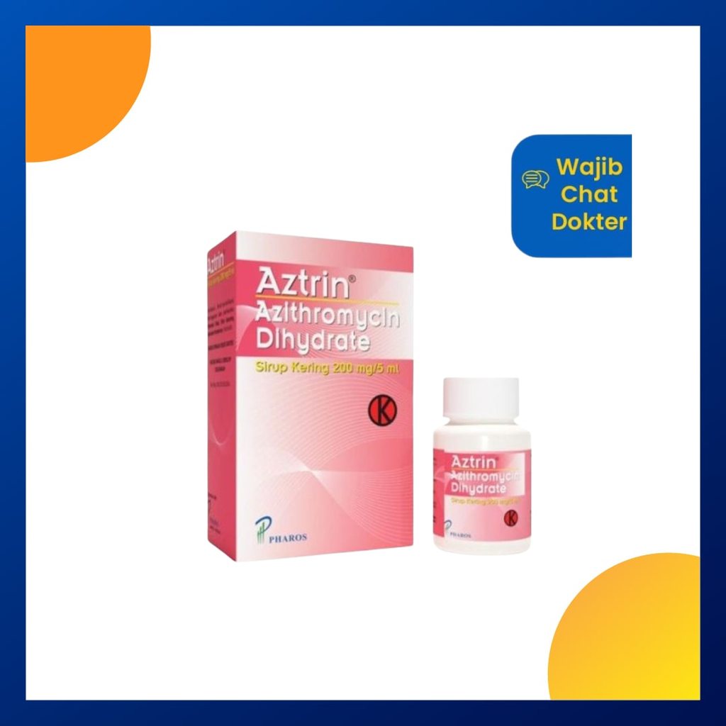 AZTRIN DRY SIRUP 1 BOTOL @ 15 ML