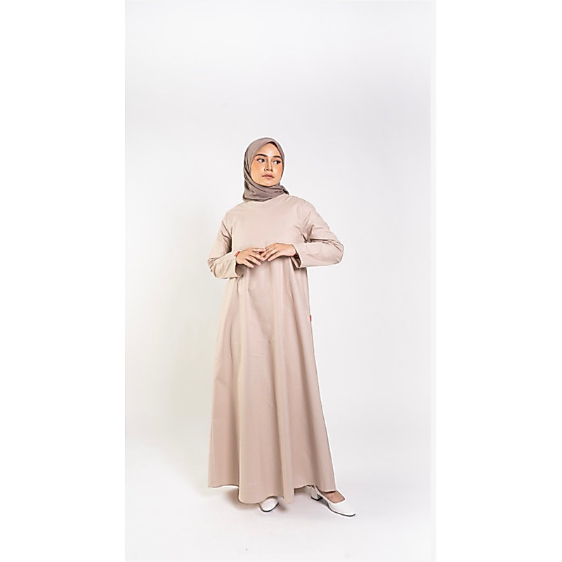 Inner dress katun dauky gamis dauky