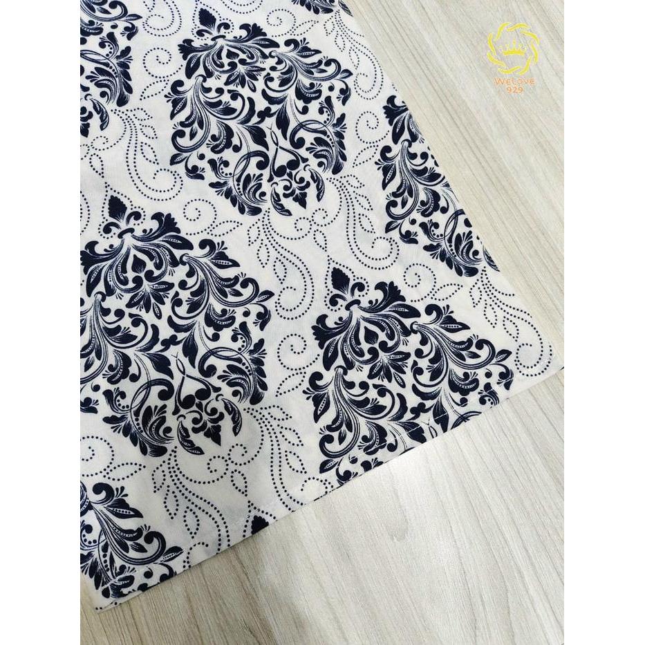 Promo Best Celana Kulot Wanita Rayon Premium Motif dengan Aksen Pita - All Size WeLove929 - Fit, Nya