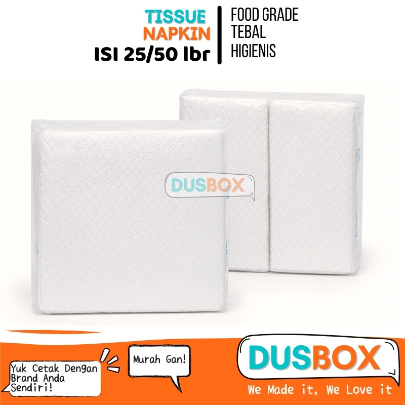 Tissue Napkin / Tisu Napkin / Tissue Makan / Tissue Rumah Makan 1 pack