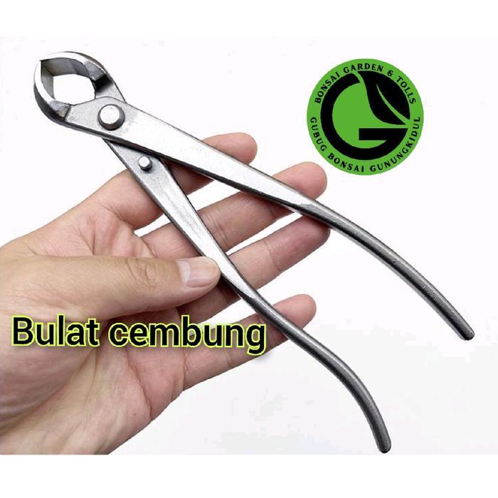 catok bonsai murah msw krekut pemotong bonsai - bulat cembung