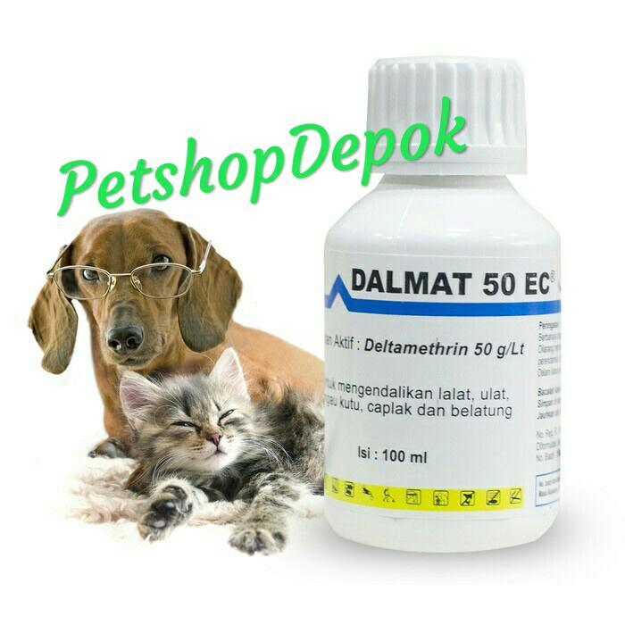 DALMAT 100 ML -Obat kutu Dalmat 100 ml/Obat kutu Anjing DALMAT