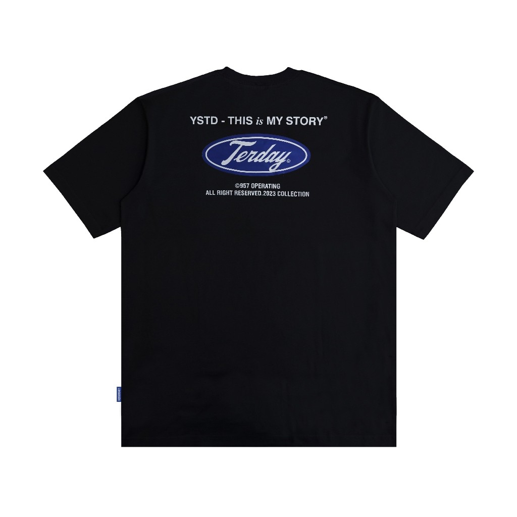 Yesterday – Baju Kaos Distro Pria Original T-Shirt Pria Cowok Keren Hitam Forde