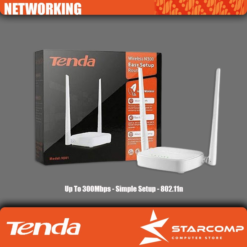 Tenda N301 Wireless Router Access Point