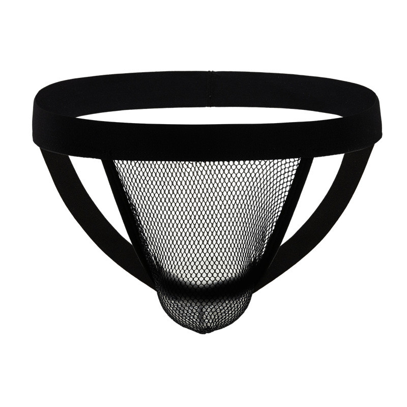 Celana Dalam Jockstrap Pria Transparen DF31 Men Underwear Jockstrap Transparent