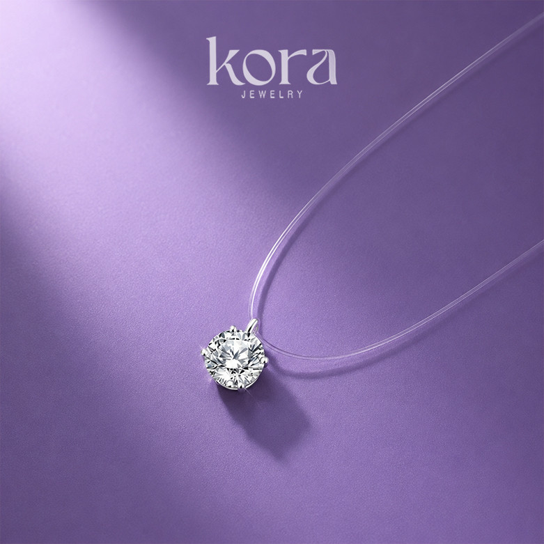 Kora Jewelry Moissanite Asli GRA Certified Ori Kalung Gelang Cincin Pernikahan Tunangan Lamaran/kual