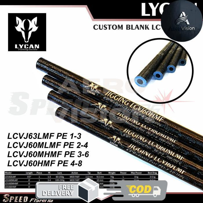 Lycan Custom Blank LCVJ Jigging - 2-4