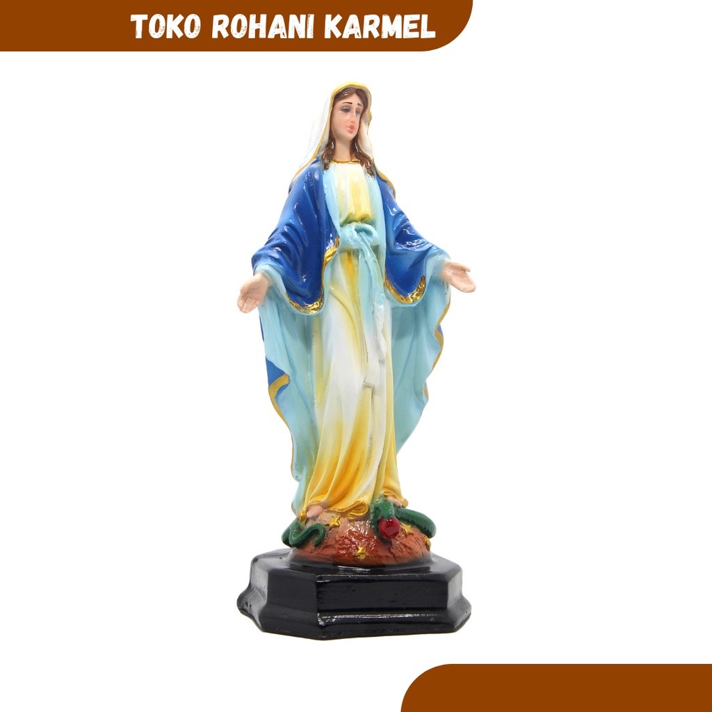 NEW PATUNG MARIA 25 CM / PATUNG BUNDA MARIA / PATUNG MARIA DAN YESUS