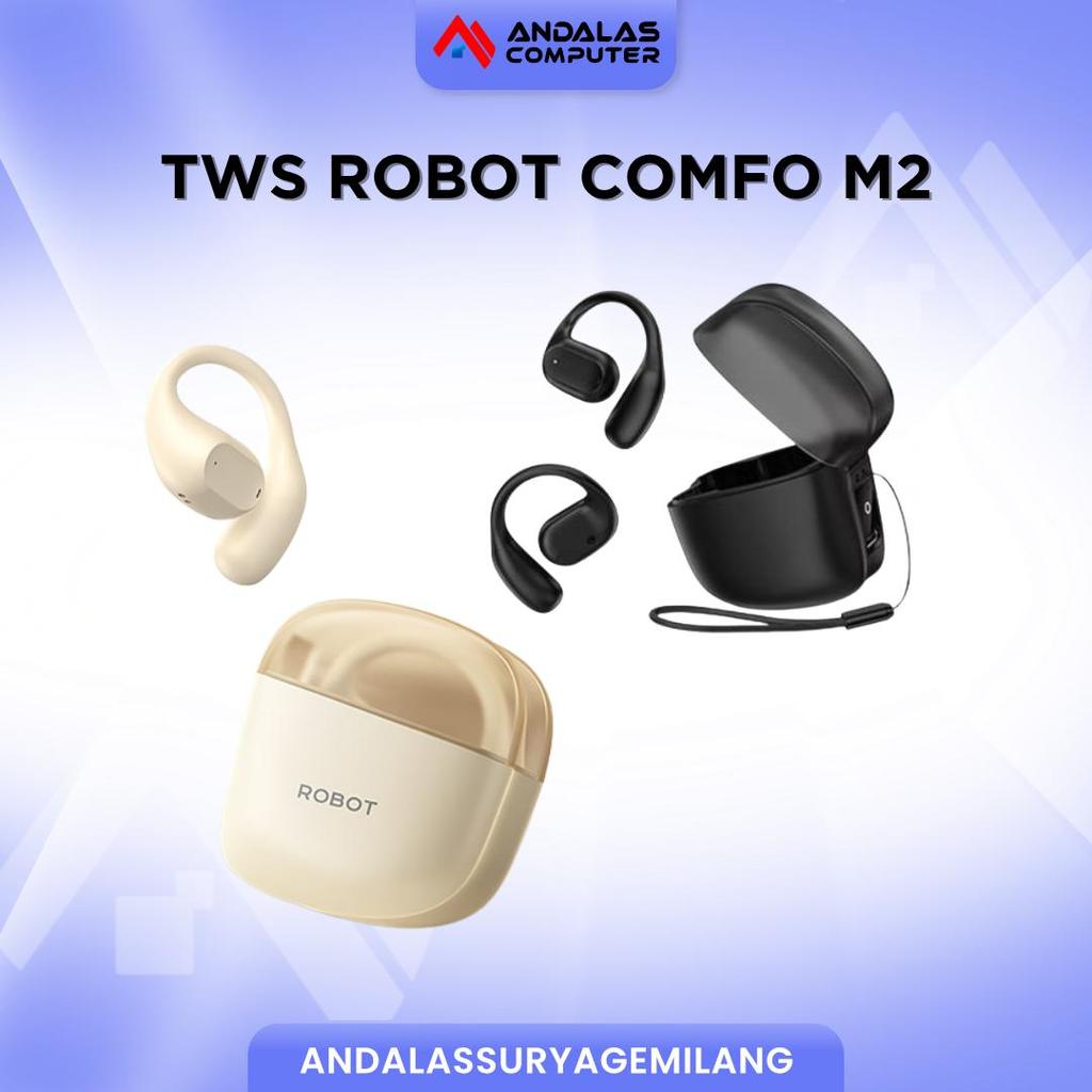 Robot Comfo M2 Earphone Bluetooth 6.0 Sport OWS Headset Running