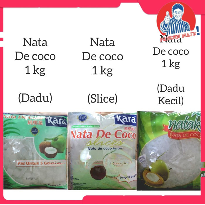kara nata de coco 1kg / Nataku nata de coco 1 kg