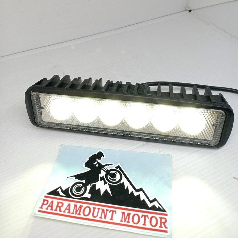 Lampu tembak sorot LED BAR CREE CWL 6 MATA