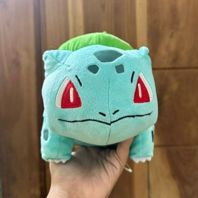 Boneka Plush Pokemon Bulbasaur ori brand