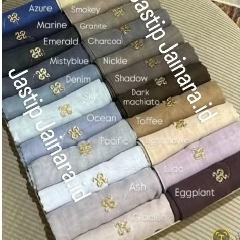 Heaven Lights HL Paris gold plat / Jastip Heaven Lights HL / Scarf Heaven Lights