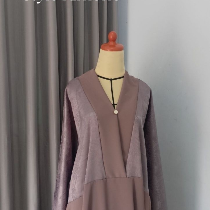 Mukena Abaya Sholat Style Kimono